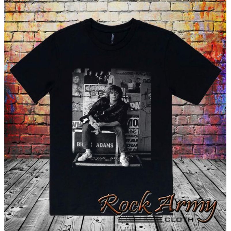 KAOS MUSIK BAND METAL | BAJU KAOS BAND ROCK PRIA WANITA | BRYAN ADAMS