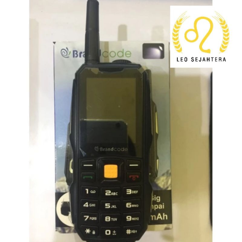 brandcode B79 dual SIM batere super 12rb mah bs powerbank dan radio