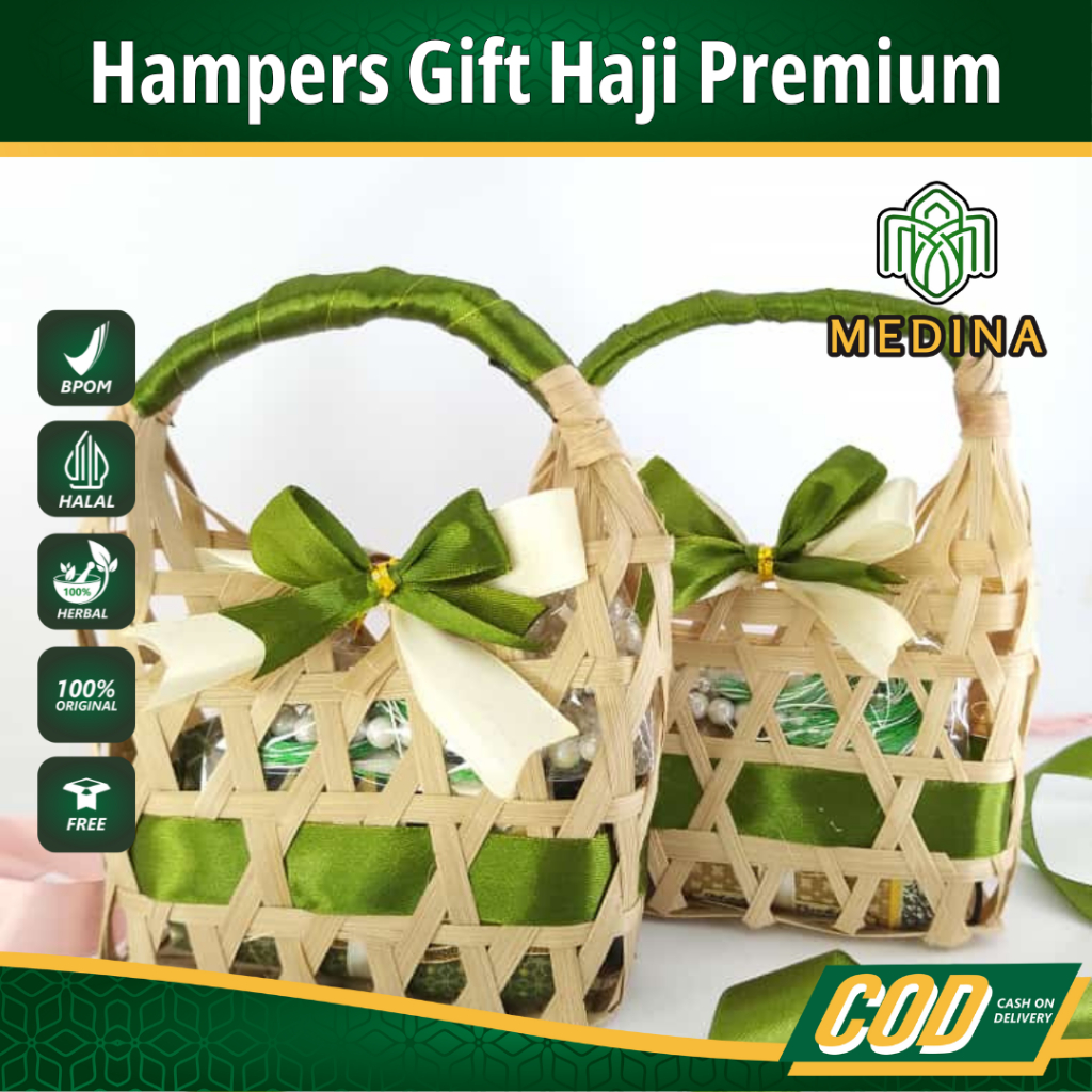 

Hampers Gift Hajj Premium Oleh Oleh Haji dan Umroh Khas Arab 2in1 Souvenir Oleh Oleh Haji Umroh