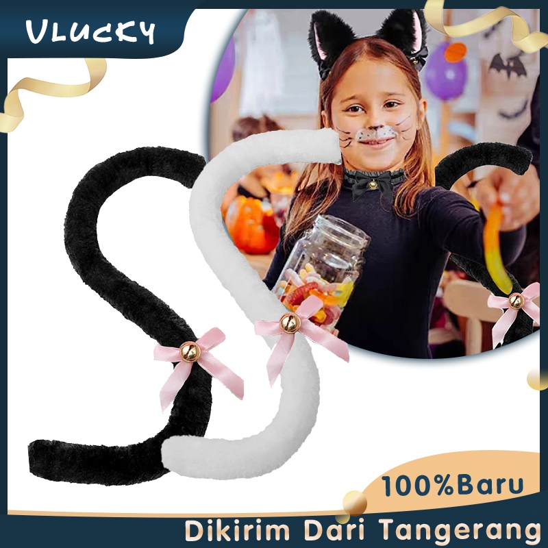 Cat Tail Cosplay Ekor Kucing Buntut Cosplay Lolita Kawaii Cute Cosplay Accessories