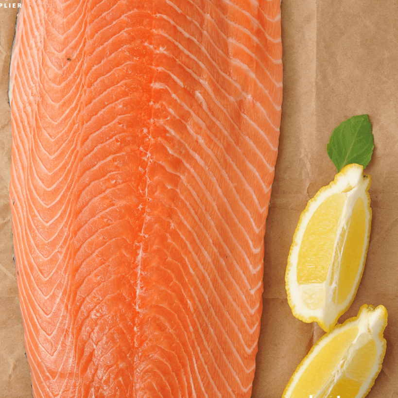 Salmon Coho Fillet Utuh | SaLoin | Fresh Frozen