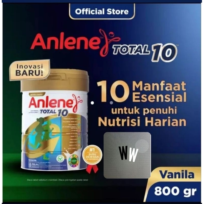 

Anlene Total 10 Susu Bubuk Dewasa 400/ 800gr