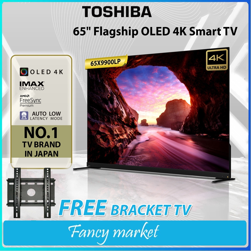 NEW FLAGSHIP UHD 4K TV OLED TV GOOGLE TV TOSHIBA 65X9900LP Layar 65 inch