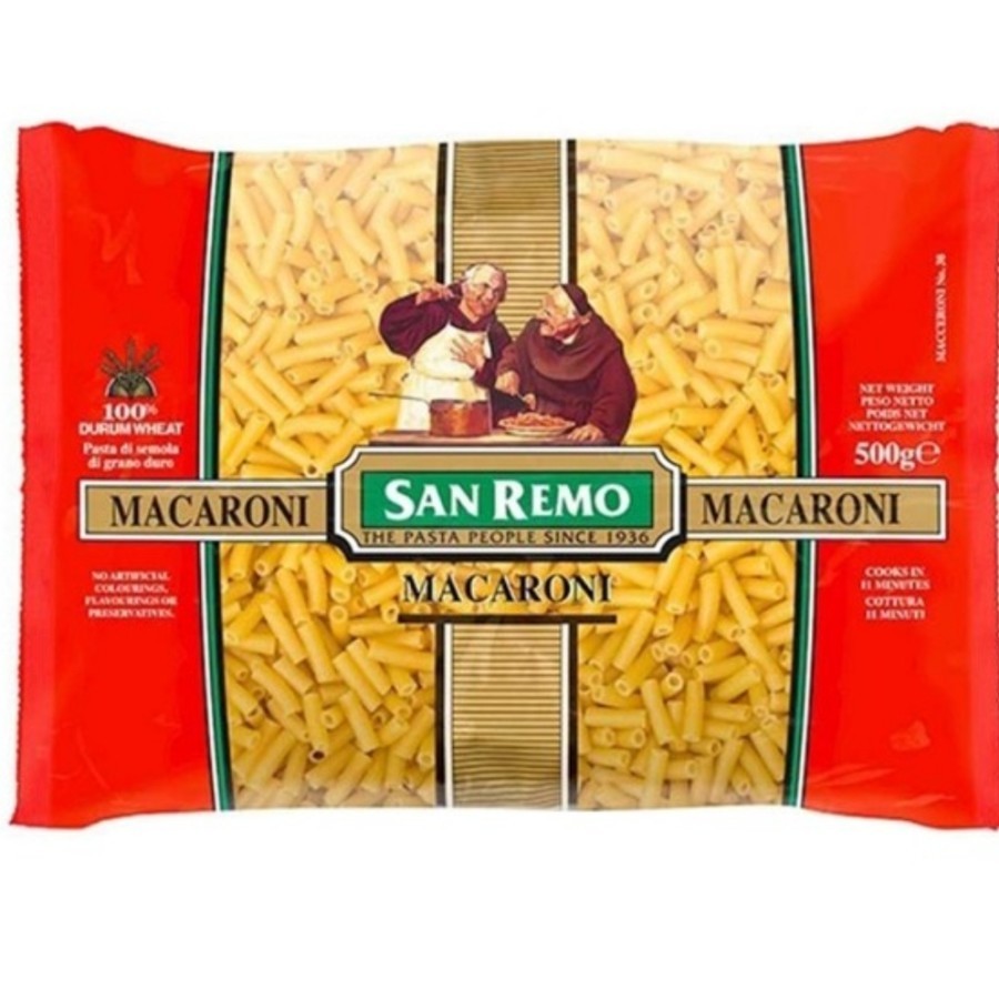 

San Remo Macaroni Instant | Pasta Instant 500g