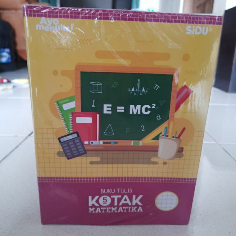 

(1 PACK ISI 10 BUKU)BUKU KOTAK KECIL SIDU 1BUKU ISI 38 LEMBAR