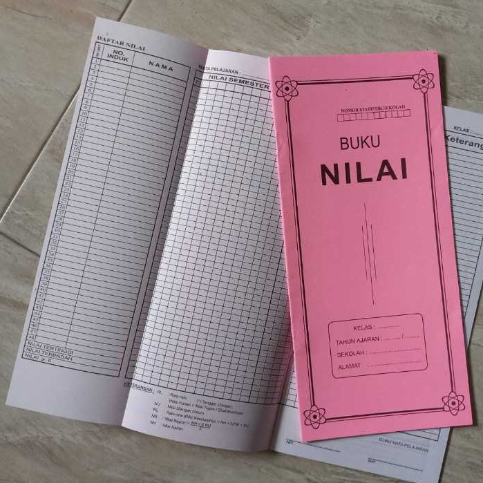 

Buku Daftar Nilai - Buku Nilai Kelas