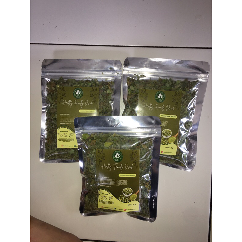 

Teh Daun Kelor & Masker bubuk daun kelor