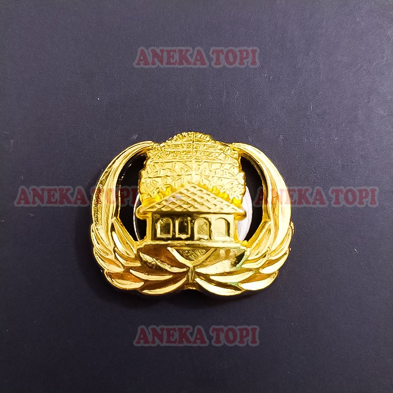 Bros Pin Logo Korpri Lencana Korpri Peniti Magnet Pin Korpri - Aneka Topi