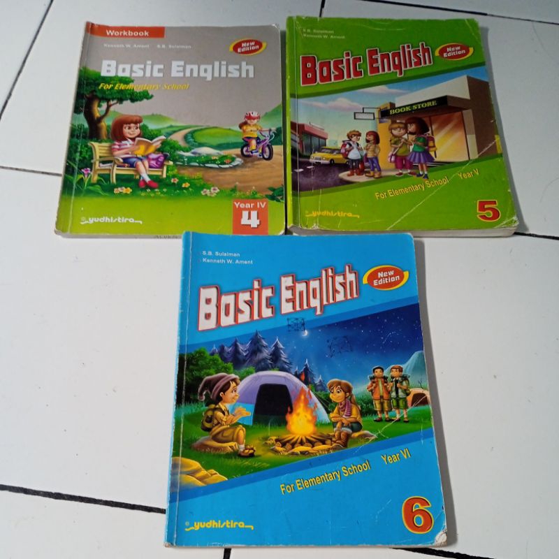

Basic English kelas 4, 5 dan 6 SD penerbit Yudhistira