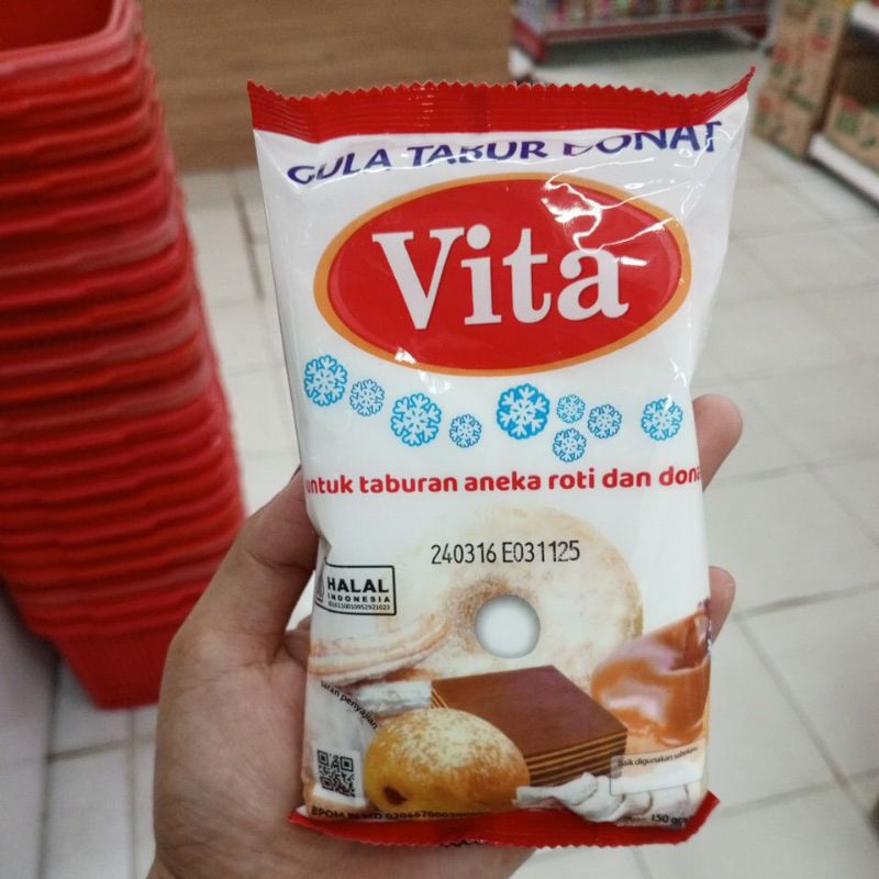 

gula tabur donat Vita 150gr