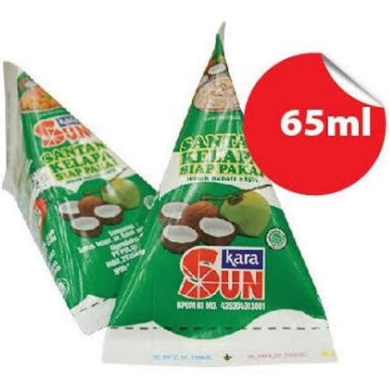 

Sunkara Santan Kelapa Siap Pakai 65 ml