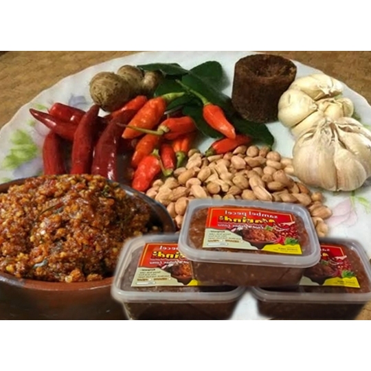 

SAMBEL PECEL KHAS NGANJUK SAMBAL BUMBU KACANG SANGRAI TANPA PENGAWET 250 gram Enak, gurih & Nikmat