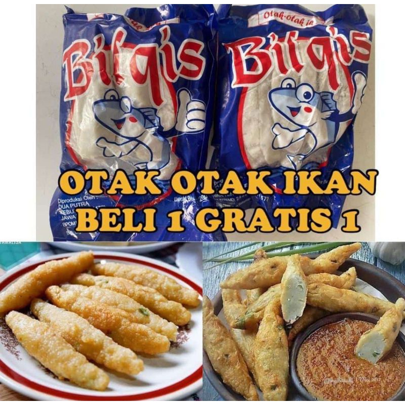 

Otak-Otak ikan Beli 1 Gratis 1 isi 12pcs per pack