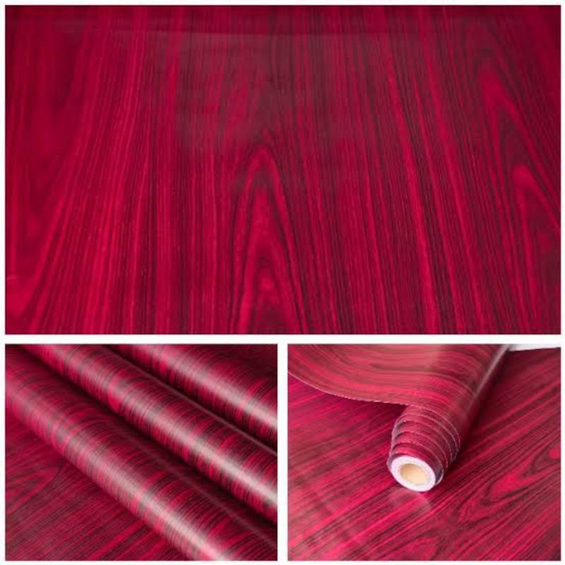 Wallpaper Stiker Dinding ukuran 8 meter GH051 Motif Serat Kayu Termurah