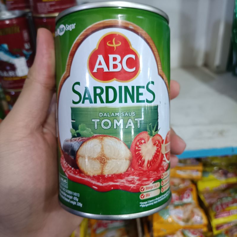 

ABC Sardines dalam Saus Tomat 425 gr