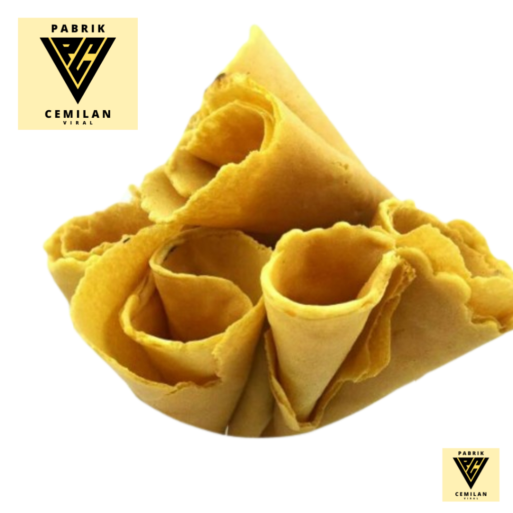 

PCV Crepes Semprong Kiloan 250gr KUE SEMPRONG KERUCUT Kue Semprong Gulung Kue Semprong Bangka