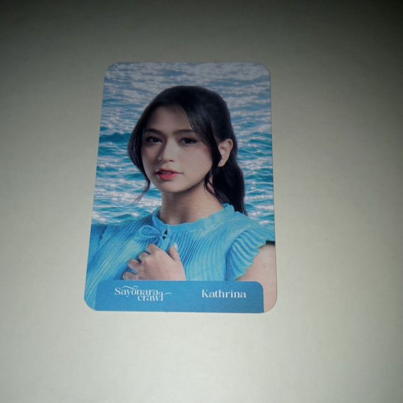 Photocard PC Kathrina JKT48 Sayonara Crawl