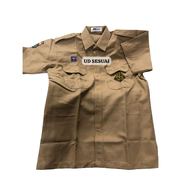 Baju Pramuka BENLY SMP SMA Laki - Laki Pendek (SNI RAPILO) 100% ORIGINAL
