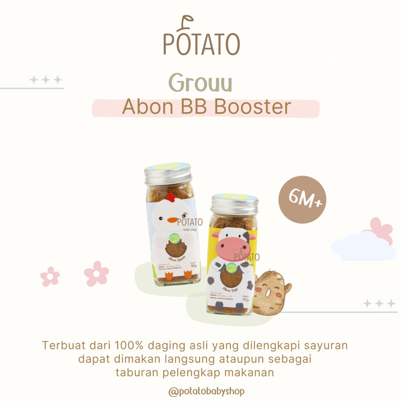 

Grouu Ready To Eat Floss BB Booster - Abon Mpasi Anak