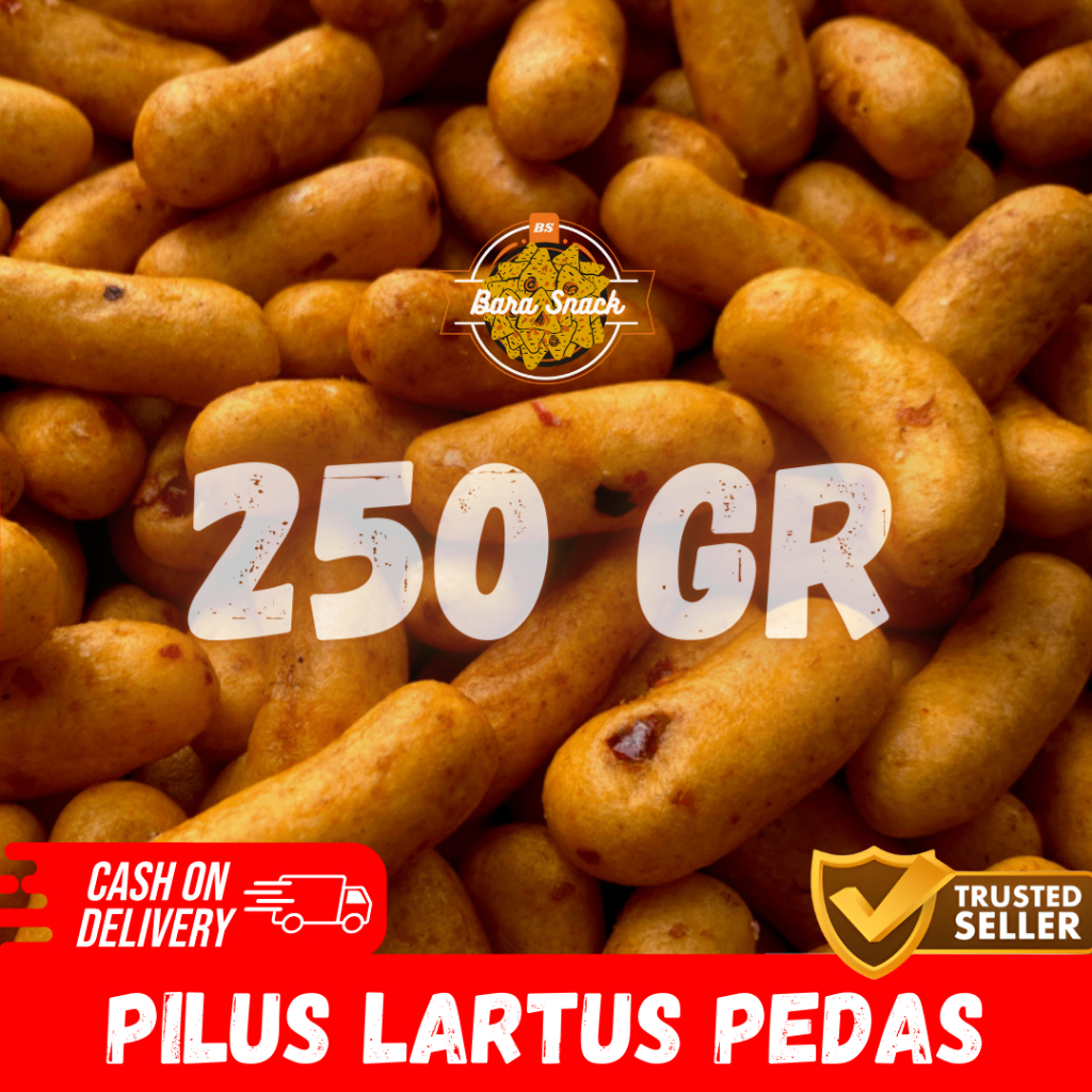 

[ 250gr ] Pilus Lartus Bangkok Pedas / Pilus Rujak Kapsul / Camilan Snack Kiloan Murah