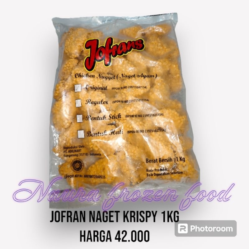 

nuget jofrans krispy 1kg