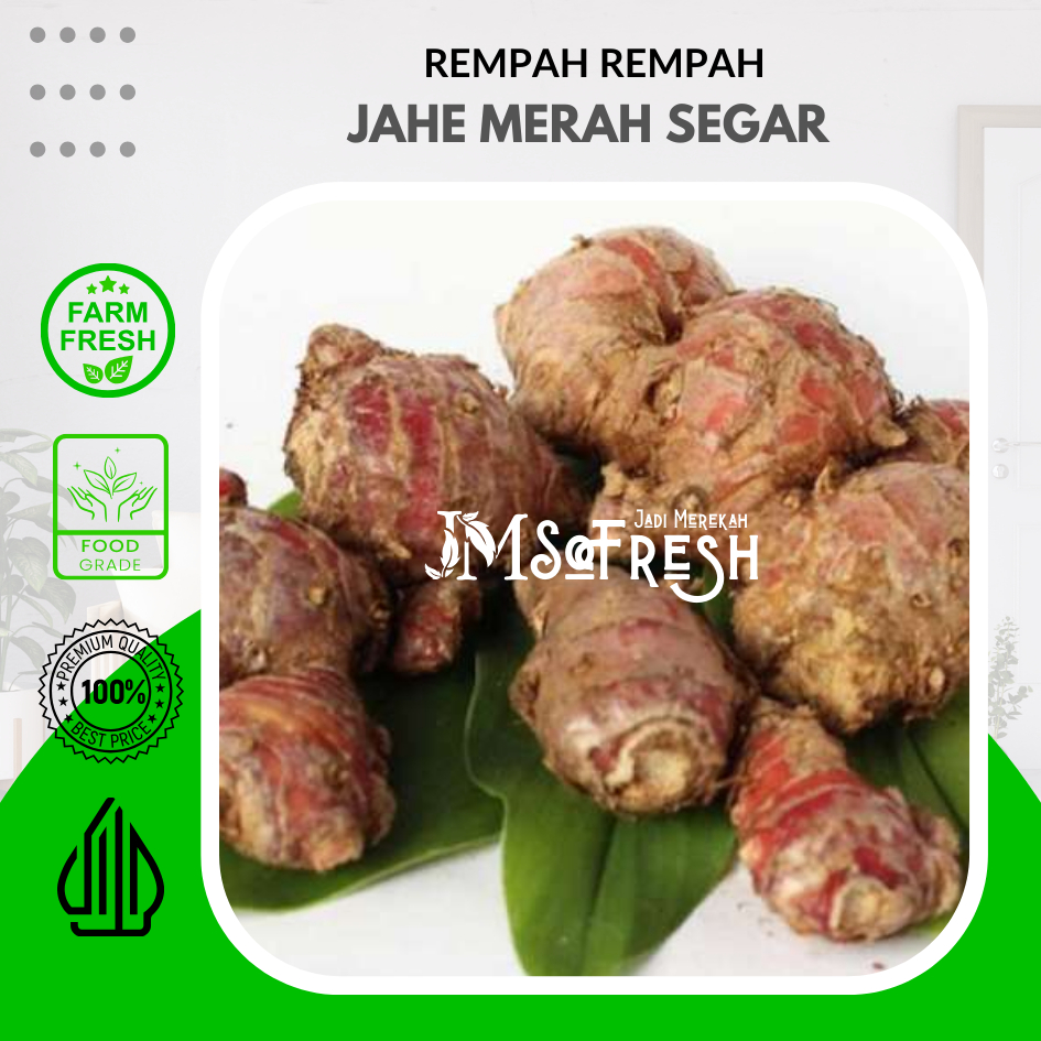 

[JM_SoFresh] Jahe Merah Segar / Red Ginger