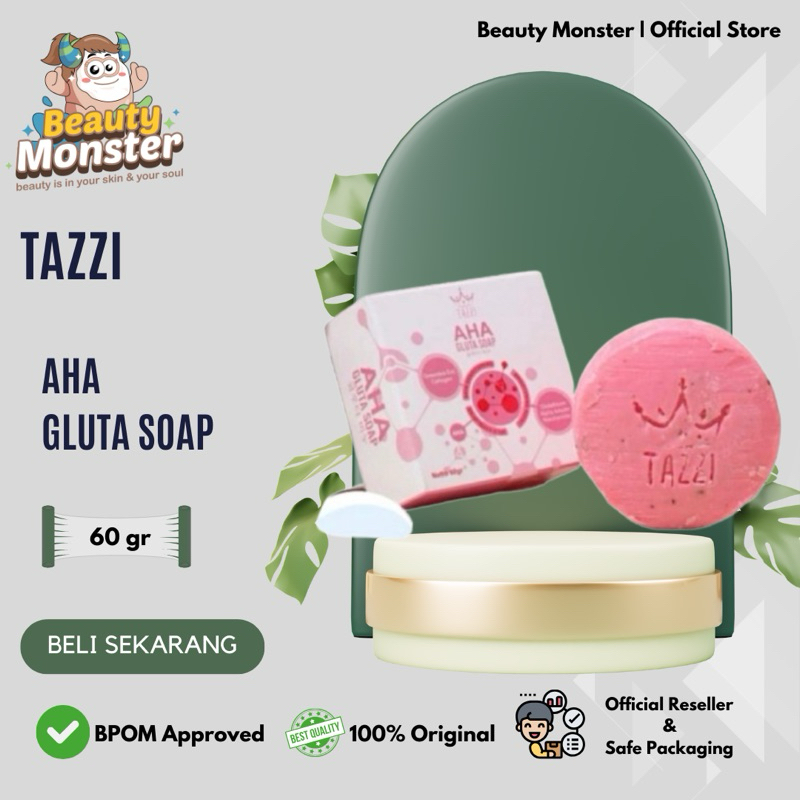 TAZZI AHA Gluta soap 60gr