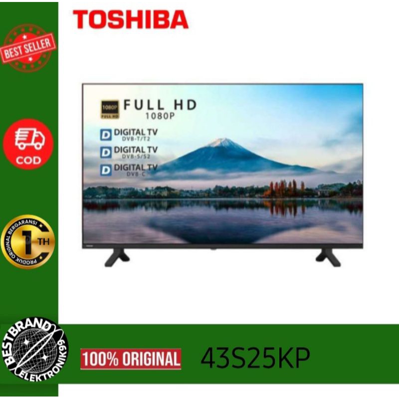 TOSHIBA 43S25KP LED TV 43INCH FULL HD LED TV