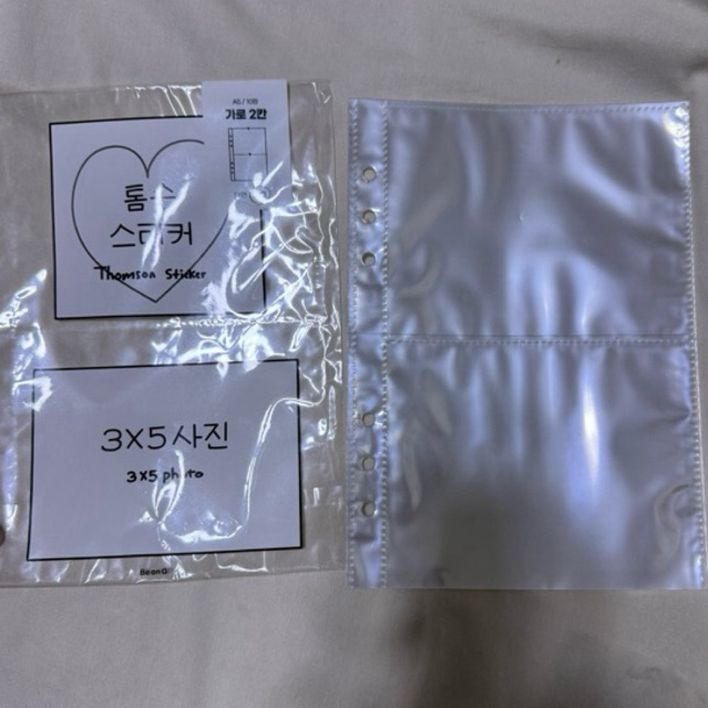 PRELOVED SLEEVE PHOTOCARD LULUROOM A5 POCKET 6 RINGS