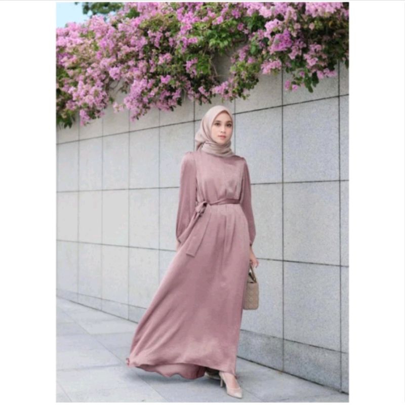 VANILLA HIJAB DRESS