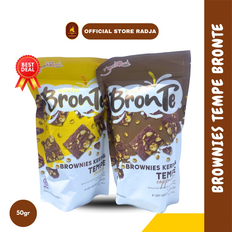 

Brownies Tempe BRONTE Aneka Rasa - Oleh Oleh Jogja | Snack Makanan Jogja