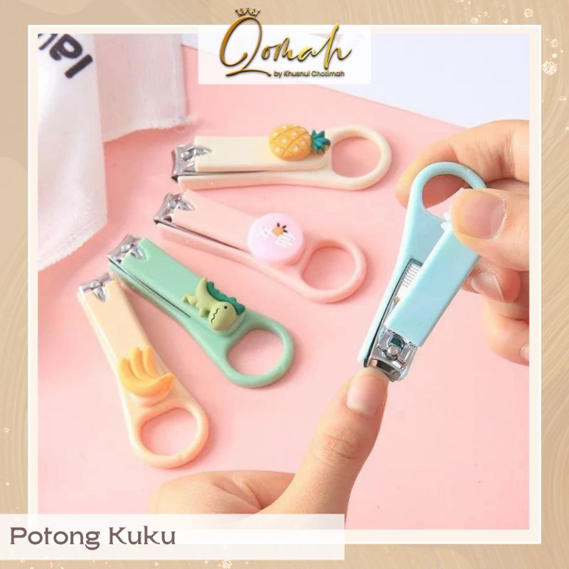 

gunting kuku mini warna pastel lucu