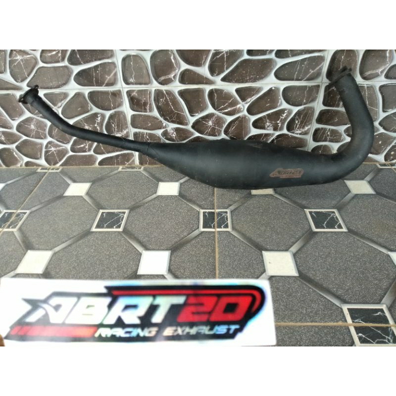 CHAMBER/PERUT KNALPOT NINJA RR 150 2TAK ABRT20 ORIGINAL NEW(BARU)