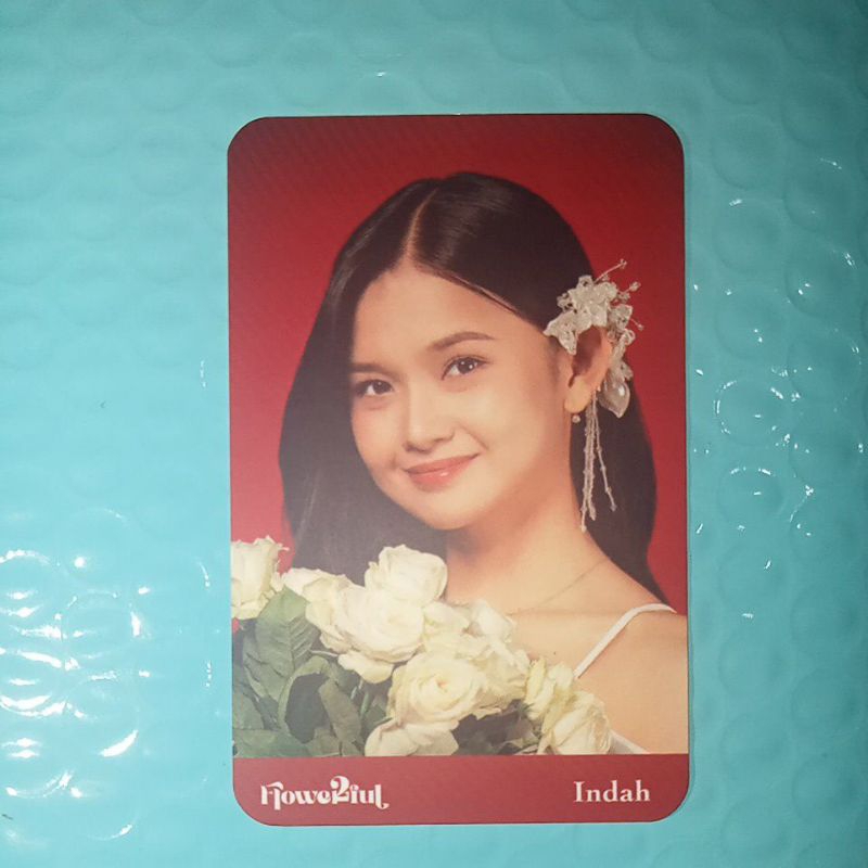 photocard jkt48 flowerful INDAH
