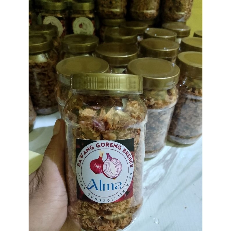

Bawang goreng Brebes asli paket 3 toples