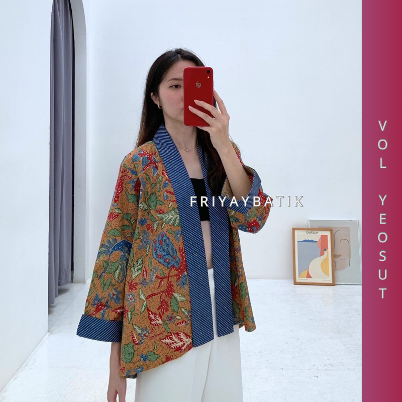 Izzi Outer Batik / Baju Atasan Batik Wanita