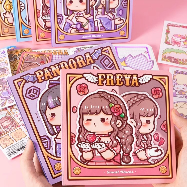 

Buku catatan persegi Buku Jurnal Mochi Notebook Diary