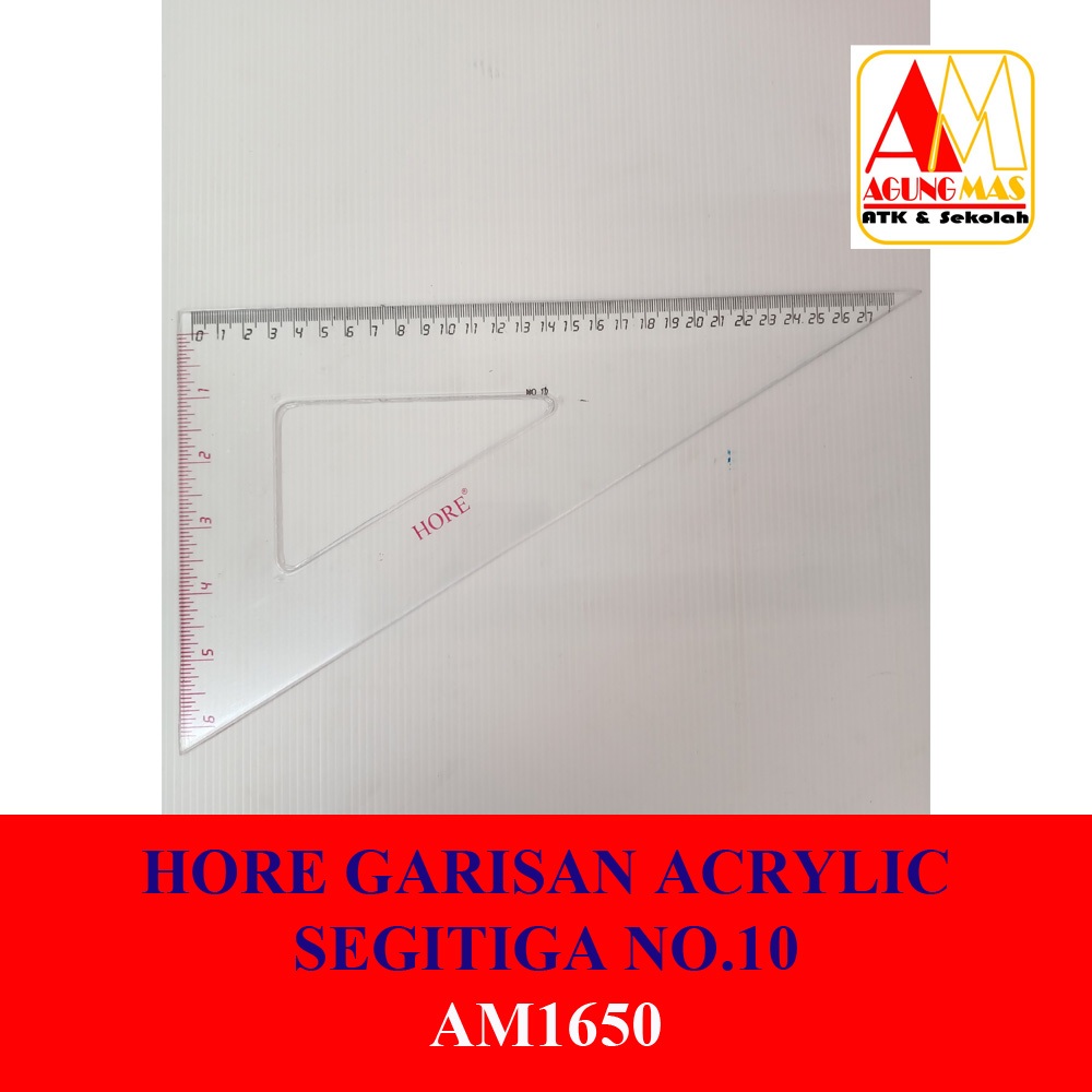 

HORE GARISAN ACRYLIC SEGITIGA NO.10