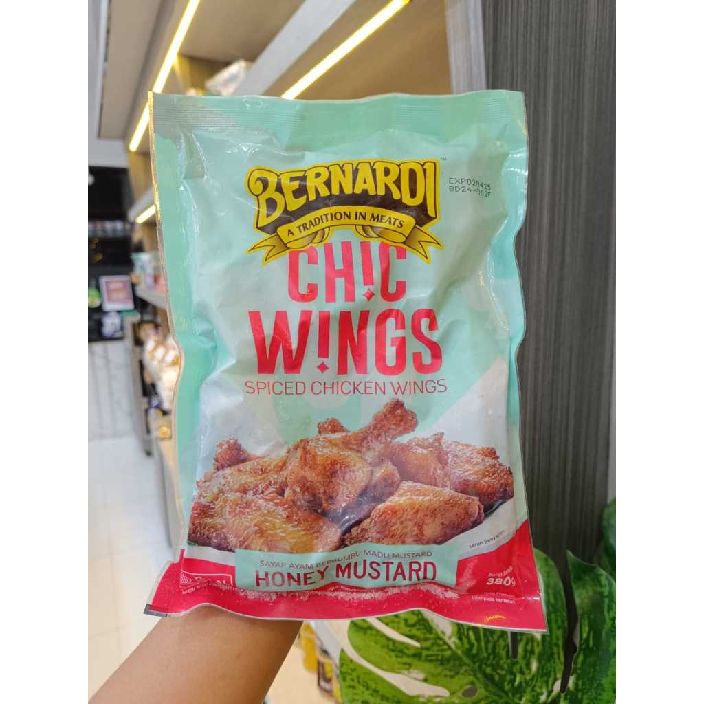 

BERNARDI SPICY CHICKEN WINGS HONEY MUSTARD 380G