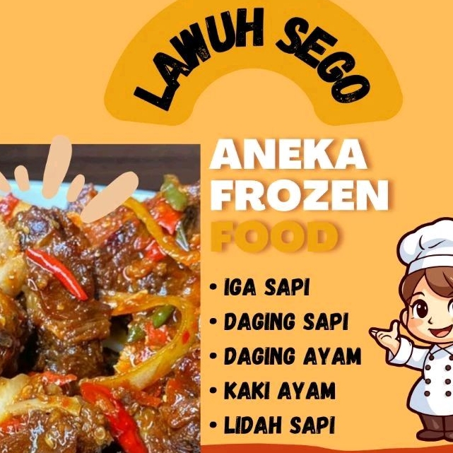 

Lawuh sego frozen food, makanan siap saji