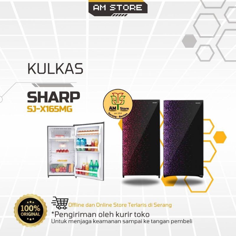 Kulkas Sharp SJ-X165MG (1 Pintu)