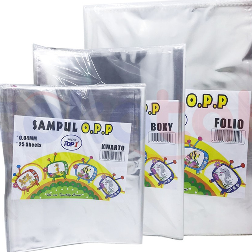 

Sampul Plastik Kwarto Lem P1 (1 pak isi 25)