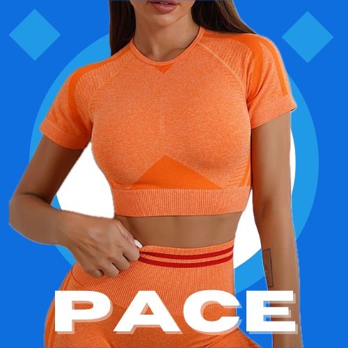 Women Gym Shirt Set Lengan Pendek Booty Shorts Set Olahraga Wanita