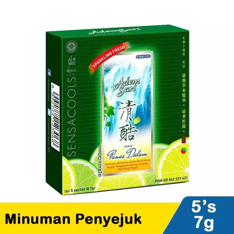 

Adem Sari Minuman Penyejuk 7 gr x 5 pcs