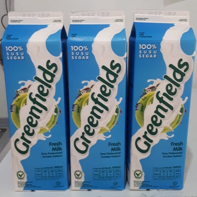 

Susu Segar Greenfield Pasteurisasi 1 Liter