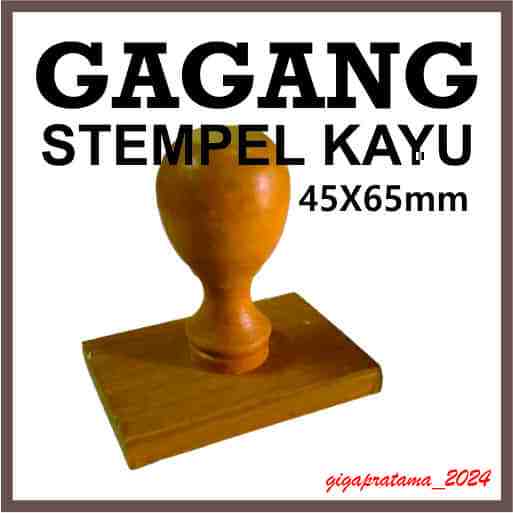 

GAGANG STEMPEL KAYU 45X65