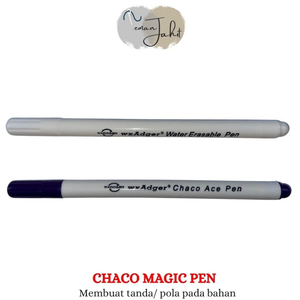 Pen Chaco Magic Pen / Adger Chaco Ace Pen / Pen Pola Penanda Bahan