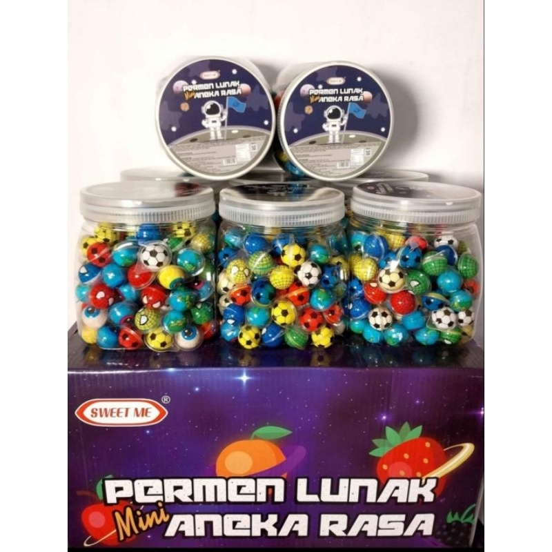 

Permen Lunak Mata Mini isi 120Pcs/Toples