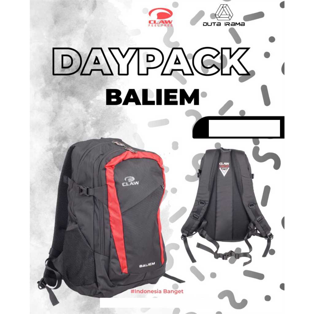 DUTAIRAMA - tas Daypack 30 liter Claw Baliem Series