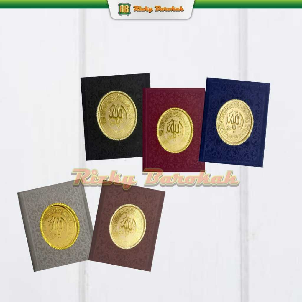 cover bludru yasin embos bingkai plus tambang